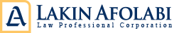 Lakin Afolabi Law Logo