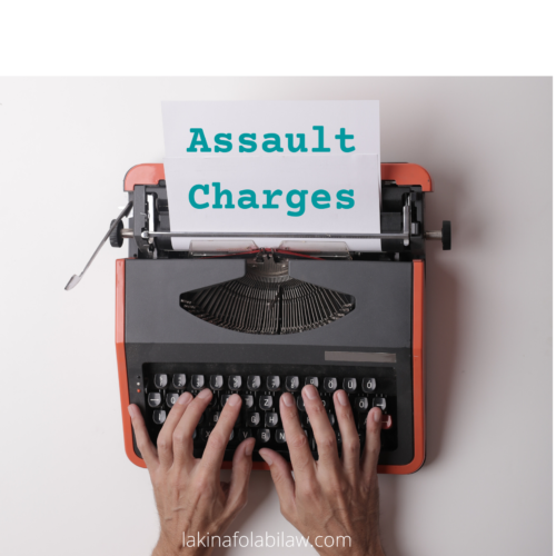 Assault-Charges in Type Writer