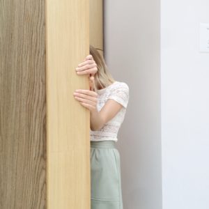 Woman-In-White-Lace-Cap-Sleeved-Top